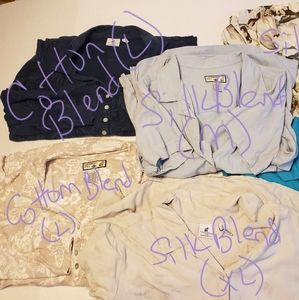 Lot of 6 Caribbean Joe shirts.
